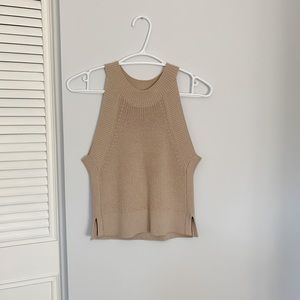 Wilfred Crevier Knit Halter Tank